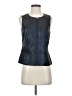 Etcetera Blue Sleeveless Blouse Size 4 - photo 1
