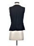 Etcetera Blue Sleeveless Blouse Size 4 - photo 2