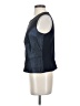 Etcetera Blue Sleeveless Blouse Size 4 - photo 5