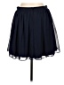 B. Darlin Solid Blue Casual Skirt Size 30 waist (estimated) - photo 2