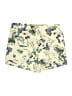 Shein Tropical Yellow Shorts Size 4 - photo 2