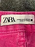 Zara Houndstooth Pink Jeans Size 2 - photo 7