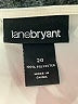 Lane Bryant 100% Polyester Ivory Sleeveless Blouse Size 20 - photo 7