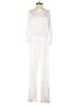 Koh Koh Solid Ivory Jumpsuit Size S - photo 1