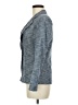 Drew Chevron-herringbone Gray Blue Blazer Size S - photo 5