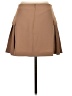 Wilfred 100% Polyester Solid Tan Casual Skirt Size 4 - photo 2