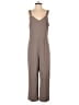 Everlane 100% Triacetate Solid Brown Gray Jumpsuit Size 00 - photo 1