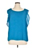 Violet & Claire 100% Polyester Blue Sleeveless Blouse Size XL - photo 1