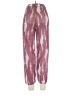 Unbranded Print Burgundy Casual Pants Size 0X - photo 2