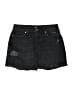 Old Navy 100% Cotton Stars Black Denim Shorts Size 6 - photo 1