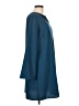 Bobeau 100% Polyester Solid Teal Casual Dress Size L - photo 4