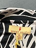 Sport Haley Print Silver 3/4 Sleeve Blouse Size XL - photo 7