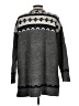 Ann Taylor LOFT Chevron-herringbone Gray Pullover Sweater Size L - photo 2