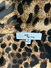 Edit By Nine 100% Polyester Animal Print Brown Long Sleeve Blouse Size S - photo 7