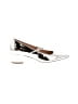 Ann Taylor Metallic Silver Heels Size fits like a 6.5 runs very big  - photo 1