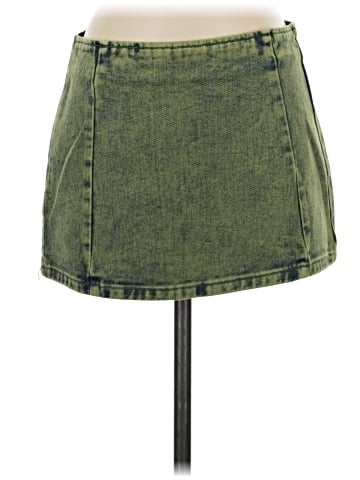 PrettyLittleThing Denim Skirt (view 1)