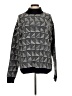 Zara Houndstooth Black Pullover Sweater Size M - photo 1
