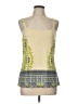 Cato 100% Polyester Yellow Tank Top Size L - photo 1
