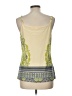 Cato 100% Polyester Yellow Tank Top Size L - photo 2
