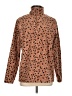 Lands' End 100% Polyester Animal Print Brown Pullover Sweater Size L - photo 1