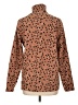 Lands' End 100% Polyester Animal Print Brown Pullover Sweater Size L - photo 2