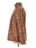 Lands' End 100% Polyester Animal Print Brown Pullover Sweater Size L - photo 5