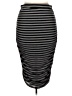 Splendid Stripes Gray Casual Skirt Size M - photo 1