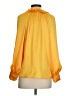 By Anthropologie 100% Polyester Yellow Long Sleeve Blouse Size S - photo 2