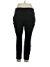 dalia Solid Black Active Pants Size XL - photo 2