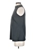 Ann Taylor 100% Polyester Gray Sleeveless T-Shirt Size XS - photo 5