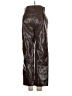Babaton 100% Polyurethane Metallic Brown Casual Pants Size 4 - photo 2