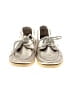 Sperry Top Sider Metallic Silver Gold Flats Size 6 1/2 - photo 2