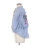 Taleen Blue 3/4 Sleeve Blouse Size 4 - photo 5