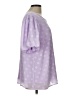 Umgee 100% Polyester Purple Short Sleeve Blouse Size L - photo 4