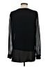 Calvin Klein Black Long Sleeve Blouse Size S - photo 2