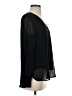 Calvin Klein Black Long Sleeve Blouse Size S - photo 4