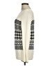 Talbots Chevron-herringbone Ivory Pullover Sweater Size M - photo 5