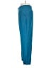 Equipment 100% Silk Solid Blue Silk Pants Size 12 - photo 5