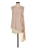 BCBGMAXAZRIA 100% Polyester Tan Sleeveless Blouse Size XS - photo 1