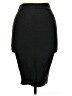 Wow Couture Solid Black Formal Skirt Size M - photo 1