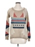 Maison Scotch Chevron-herringbone Tan Pullover Sweater Size Sm (1) - photo 1
