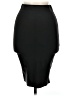 Wow Couture Solid Black Formal Skirt Size M - photo 2