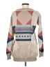 Maison Scotch Chevron-herringbone Tan Pullover Sweater Size Sm (1) - photo 2