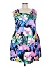 Mara Hoffman Tropical Blue Casual Dress Size 5X - photo 1