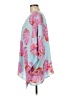 Buddy Love 100% Polyester Tropical Blue Kimono Size M - photo 5