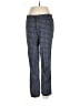 Zara Basic Print Blue Casual Pants Size 6 - photo 1