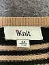 iKnit Stripes Brown Pullover Sweater Size 2X - photo 7