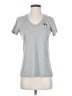Under Armour 100% Polyester Silver Active T-Shirt Size XS - photo 1
