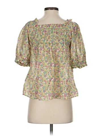 Elie Tahari Short Sleeve Blouse (view 2)