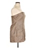 SLA The Label Metallic Brown Cocktail Dress Size XL - photo 4